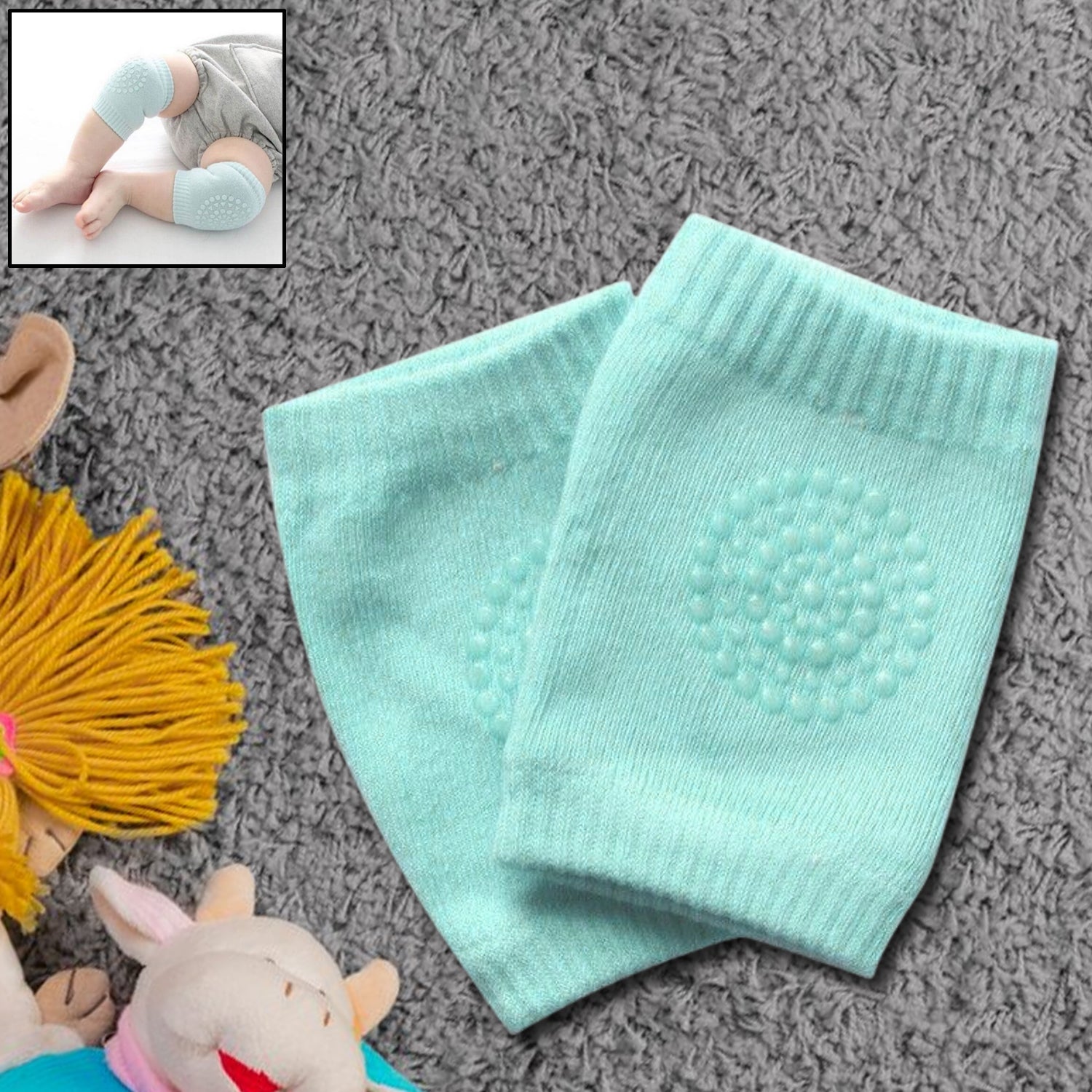 1 Pairs Baby Knee Pads for Crawling (1 Pair / 4.5 Cm) 1 Pairs Baby Knee Pads for Crawling (1 Pair / 4.5 Cm)